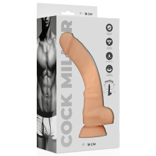 COCK MILLER - DILDO REALISTICO IN SILICONE DENSITÀ ARTICOLABILE FLESH 18 CM