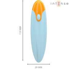 INTENSE - MIKE VIBRATING BULLET 10 VIBRAÇÕES CONTROLE REMOTO AZUL