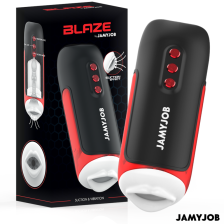 JAMYJOB - BLAZE AUTOMATISCHER MUNDMASTURBATOR 5 SAUGBAND VIBRATIONSMODI