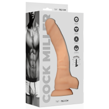 COCK MILLER - DILDO REALISTICO IN SILICONE DENSITÀ ARTICOLABILE FLESH 19,5 CM