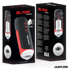 JAMYJOB - BLAZE AUTOMATISCHER MUNDMASTURBATOR 5 SAUGBAND VIBRATIONSMODI