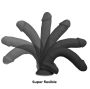 COCK MILLER - DILDO REALISTA SILICONE DENSIDADE ARTICULÁVEL PRETO 19,5 CM