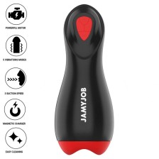 JAMYJOB - MASTURBATEUR AUTOMATIQUE CORE-X 5 MODES D'ASPIRATION ET DE VIBRATION