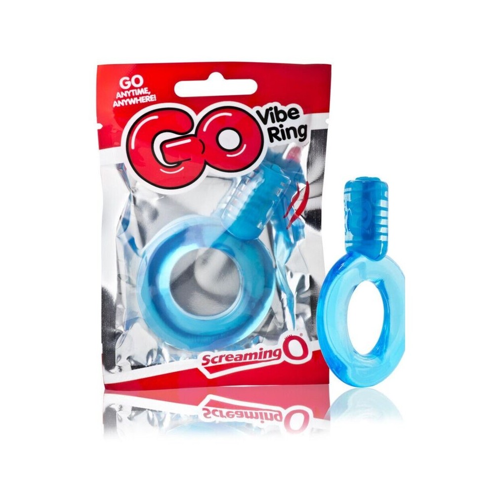 SCREAMING O - GO BLUE VIBRATING RING