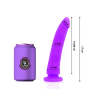 DELTA CLUB - JOUETS DONG VIOLET SILICONE 17 CM -O- 3 CM