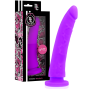DELTA CLUB - JOUETS DONG VIOLET SILICONE 17 CM -O- 3 CM