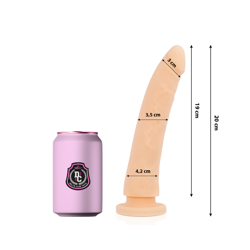 DELTA CLUB - TOYS DONG CARNE SILICONE 20 CM -O- 4 CM