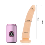DELTA CLUB - TOYS DONG CARNE SILICONE 20 CM -O- 4 CM