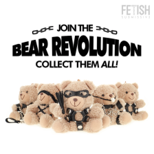 FETISH SUBMISSIVE - TED TEDDY BEAR BDSM MODEL 2