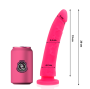 DELTA CLUB - TOYS DONG PINK SILICONE 20 CM -O- 4 CM