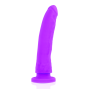DELTA CLUB - JOUETS DONG VIOLET SILICONE 20 CM -O- 4 CM