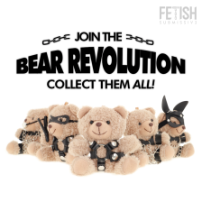 FETISH SUBMISSIVE - BONGO TEDDY BEAR MODELLO BDSM 4