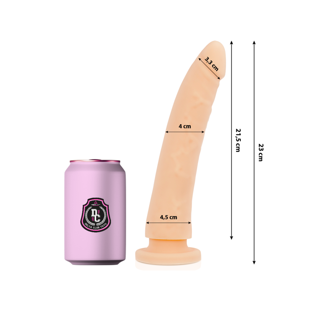 DELTA CLUB - TOYS DONG FLESH SILICONE 23 CM -O- 4.5 CM