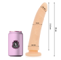 DELTA CLUB - REALISTIC SILICONE DILDO 23 CM -O- 4.5 CM
