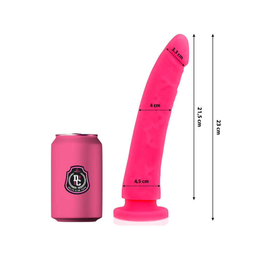 DELTA CLUB - TOYS DONG ROSA SILIKON 23 CM -O- 4.5 CM