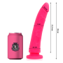 DELTA CLUB - TOYS DONG SILICONE ROSA 23 CM -O- 4.5 CM