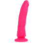 DELTA CLUB - TOYS DONG SILICONE ROSA 23 CM -O- 4.5 CM