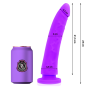 DELTA CLUB - TOYS DONG VIOLA IN SILICONE 23 CM -O- 4.5 CM