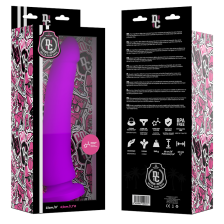 DELTA CLUB - TOYS DONG SILICONE ROXO 23 CM -O- 4.5 CM