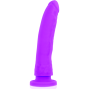 DELTA CLUB - TOYS DONG SILICONE ROXO 23 CM -O- 4.5 CM