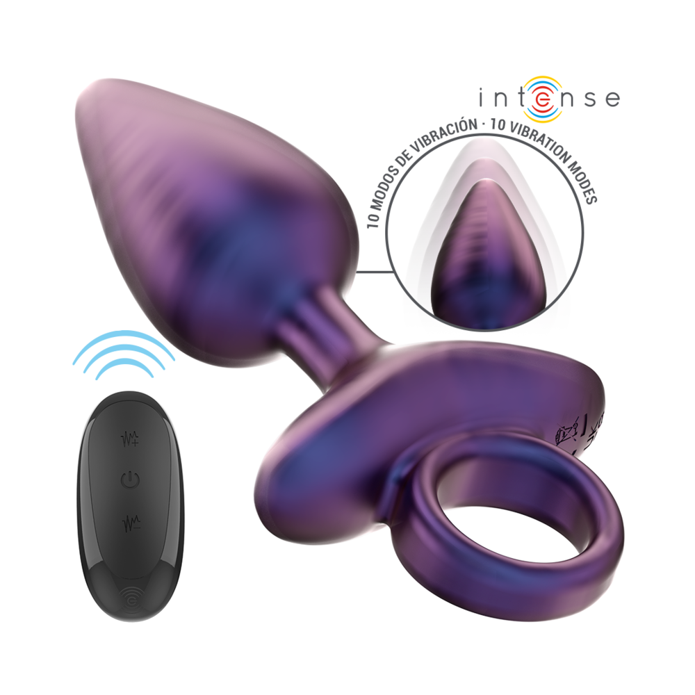 INTENSE - MICHAEL VIBRATING ANAL PLUG MODEL 2 REMOTE CONTROL