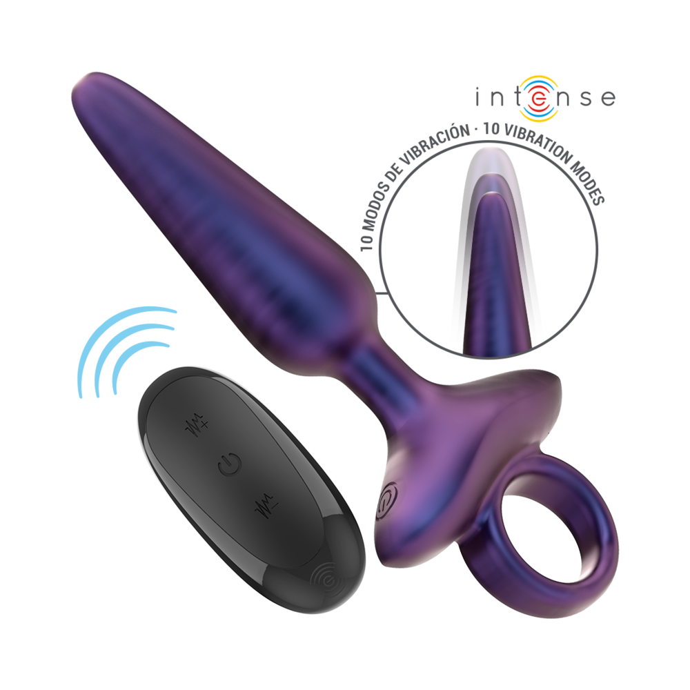 INTENSE - MARLON VIBRATING ANAL PLUG MODEL 4 REMOTE CONTROL