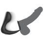 BLACK&SILVER - REMOTE CONTROL ANAL MASSAGER RECHARGEABLE SILICONE BLACK