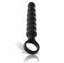 BLACK&SILVER - DILATATEUR ANAL PUISSANT EN SILICONE BOB