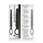 BLACK&SILVER - BOB POWERFUL VIBRI-SILICONE ANAL DILATOR