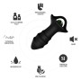 ARMONY - VIBRADOR DE DEDO KYLIN E CONTROLE REMOTO DE PLUG ANAL PRETO