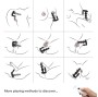 ARMONY - VIBRADOR E ESTIMULADOR MANFUN PLUG ANAL CONTROLE REMOTO PRETO