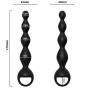 ARMONY - PLUG ANAL DE DEDO VIBRADOR PRETO