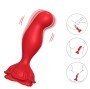 ARMONY - VIBRADOR ROSA E PLUG ANAL CONTROLE REMOTO VERMELHO