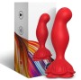 ARMONY - VIBRADOR ROSA E PLUG ANAL CONTROLE REMOTO VERMELHO