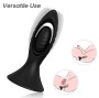 ARMONY - VIBRATEUR & PLUG ANAL SILICONE NOIR