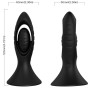 ARMONY - VIBRATOR & ANALPLUG SILIKON SCHWARZ