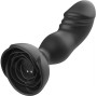 ARMONY - EXTREME A BLOOM VIBRADOR ROSE E CONTROLE REMOTO DE PLUG ANAL PRETO