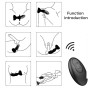 ARMONY - EXTREME A BLOOM VIBRADOR ROSE E CONTROLE REMOTO DE PLUG ANAL PRETO