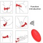 ARMONY - EXTREME A BLOOM VIBRADOR ROSE E PLUG ANAL CONTROLE REMOTO VERMELHO