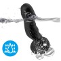 ARMONY - VIBRATORE DILDO E TELECOMANDO PLUG ANALE NERO