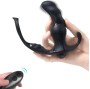 ARMONY - KNIGHT VIBRATEUR ANAL PROSTATE & ANNEAU TÉLÉCOMMANDE NOIR
