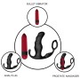 ARMONY - KNIGHT VIBRADOR ANAL PRÓSTATA E ANEL CONTROLE REMOTO PRETO