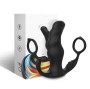 ARMONY - KNIGHT VIBRATEUR ANAL PROSTATE & ANNEAU TÉLÉCOMMANDE NOIR