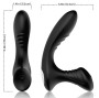 ARMONY - STORM VIBRADOR ANAL PRÓSTATA E PLUG CONTROLE REMOTO PRETO