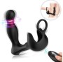 ARMONY - SURROUND VIBRATOR ANAL & STIMULATOR HODEN & RING FERNBEDIENUNG SCHWARZ