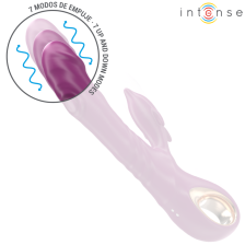 INTENSE - HALLE VIBRADOR MULTIFUNCIONAL COM LÍNGUA ESTIMULANTE DE GOLFINHOS ROXO