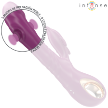 INTENSE - HALLE VIBRATEUR MULTIFONCTION AVEC LANGUE STIMULANTE DAUPHIN VIOLET