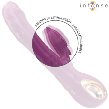 INTENSE - HALLE VIBRADOR MULTIFUNCIONAL COM LÍNGUA ESTIMULANTE DE GOLFINHOS ROXO