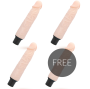 LOVECLONE - VIBRATORE FINN AUTOLUBRIFICANTE 21.2 CM -O- 3.8 CM 3+1 IN OMAGGIO