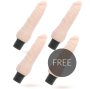 LOVECLONE - SVEN SELBSTSCHMIERENDER VIBRATOR 18.5 CM -O- 3.3 CM 3 + 1 GRATIS